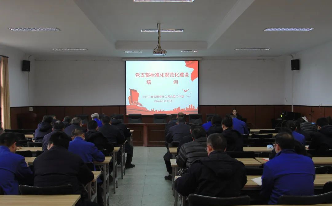 【漢江工具】公司舉辦黨務(wù)工作專(zhuān)題培訓(xùn)會(huì)